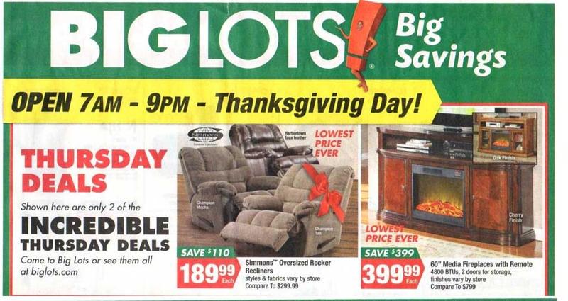 Big Lots Black Friday Ad