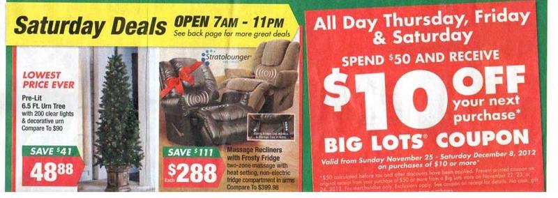 Big Lots Black Friday Ad