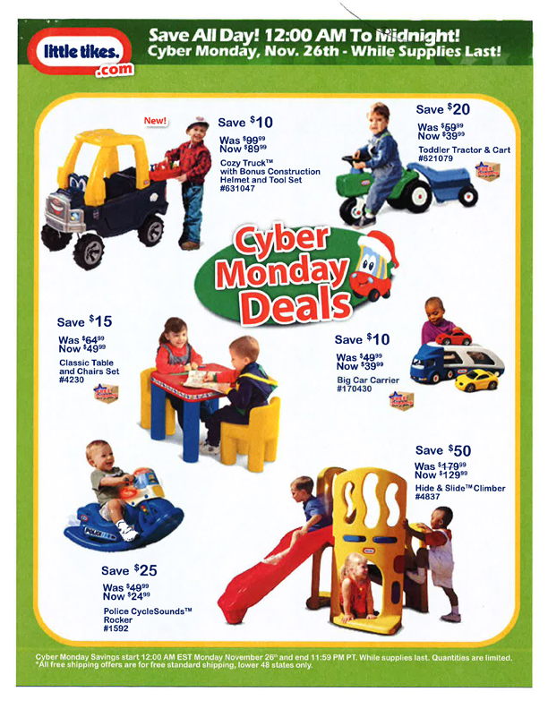 Little Tykes Black Friday Ad