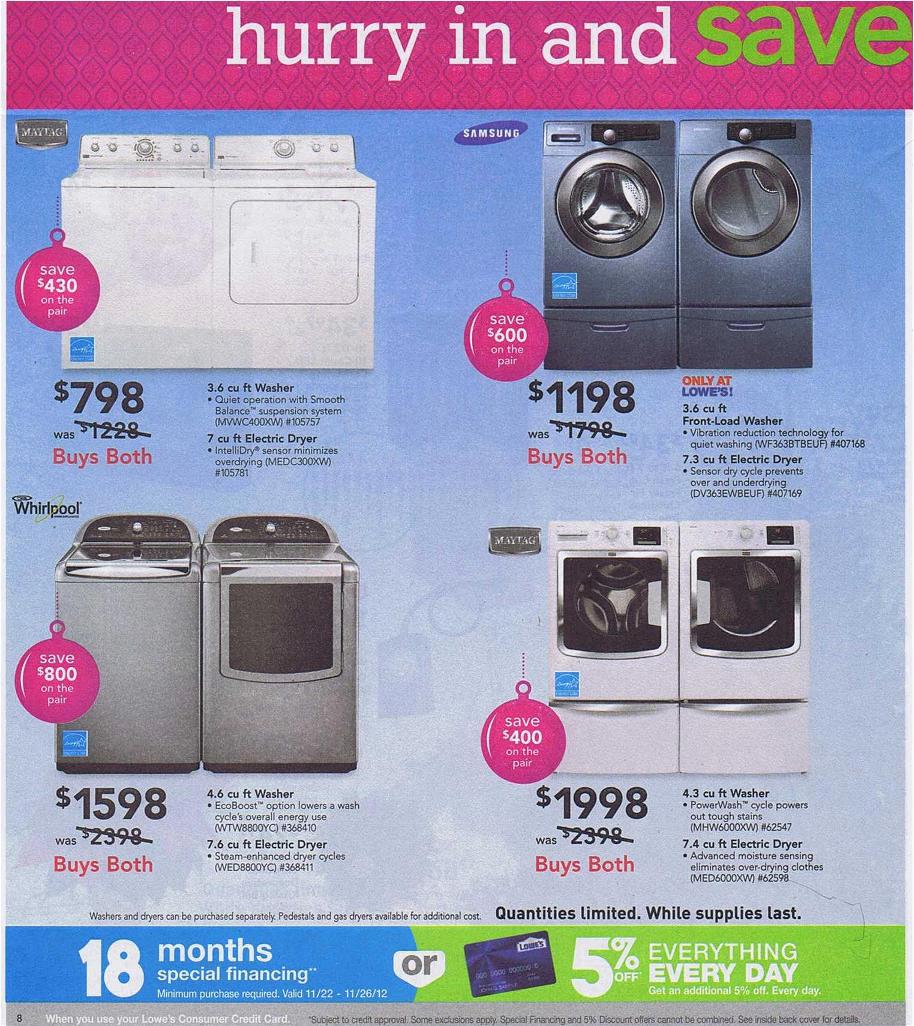 Lowes Black Friday Ad