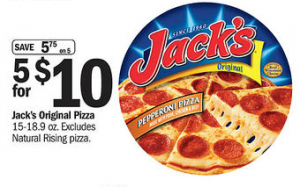 Meijer Jack's Original Pizza deal Meijer Jack's Original Pizza deal