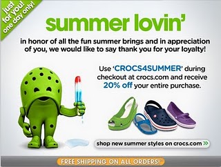 Crocs Summer Sale