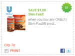 FREE Slim-Fast Bars With Coupon - Deal Seeking Mom