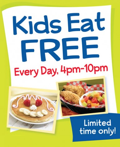 IHOP: Kids Eat FREE Between 4-10pm - Deal Seeking Mom