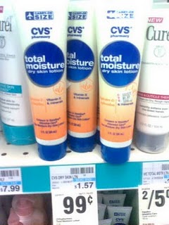 CVS total moisture lotion