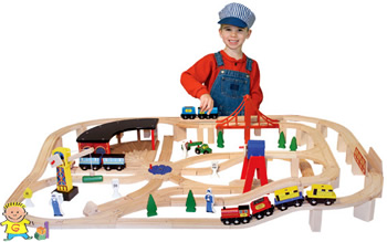 melissa & doug train frenzy