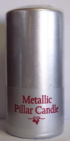 Consumer Recalls: Silver Metallic Pillar Candles