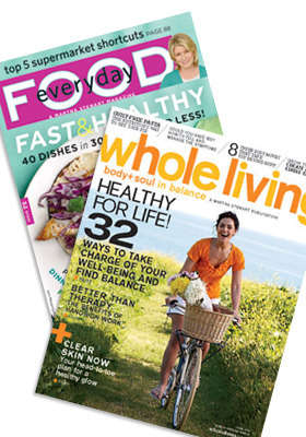 whole living and everyday food magazine