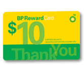 BP reward card