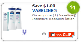 Target: Vaseline Intensive Rescue Lotion $0.49