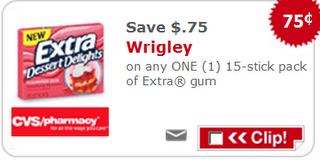 $0.75/1 Wrigley's Extra Gum Printable Coupon (FREE Gum!) - Deal Seeking Mom