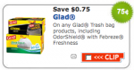 New $0.75/1 Glad Trash Bags Printable Coupon - Deal Seeking Mom