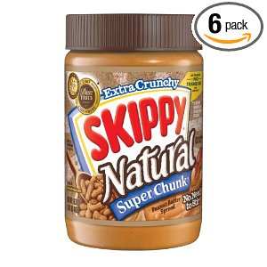 skippy natural peanut butter