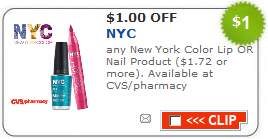 NYC lip or nail coupon