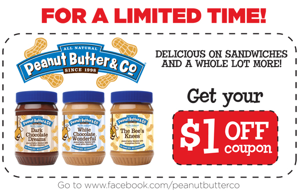 $1 off Peanut Butter &amp; Co. Peanut Butter Coupon - Deal Seeking Mom