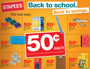 Staples Back To School 7/17/11