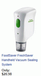 Food Saver Meijer Deal