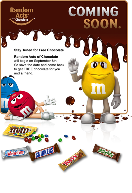 FREE Mars Candy Bar (9/8) - Deal Seeking Mom