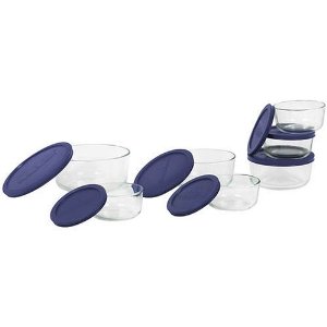 Pyrex Storage 14-Piece Round Set
