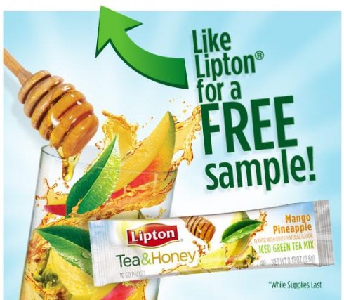 Lipton Tea &amp; Honey FREE Sample + New Printable Coupon - Deal Seeking Mom