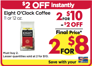 Giant Eagle: Eight O' Clock Coffee, $3 Each After Coupons - Deal ...