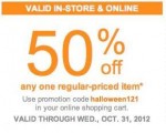 Jo Ann Fabric 50% off Printable Coupon Deal Seeking Mom Jo Ann Fabric 50% off Printable Coupon Deal Seeking Mom