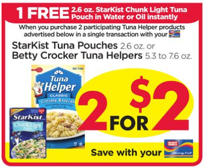 Giant Eagle: $0.50 Tuna Helper + FREE Starkist Tuna - Deal Seeking Mom