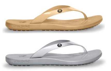 Crocs Metallic Flip Flops $11.99 Shipped - Deal Seeking Mom