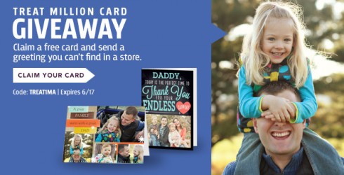 Treat is giving away 1 million custom greeting cards