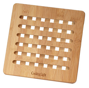 Cooking Light bamboo trivet