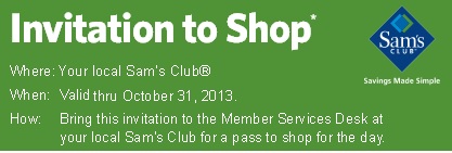 Sam's Club FREE One Day Pass - Deal Seeking Mom