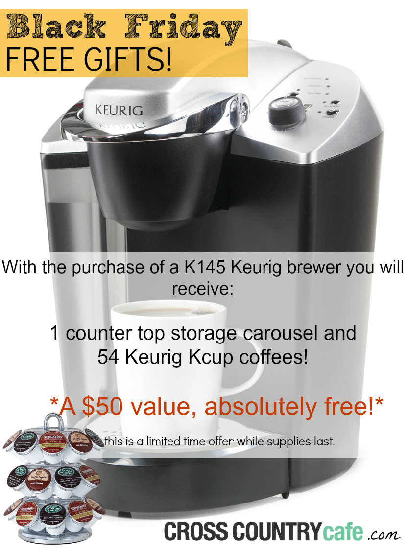 54 FREE Keurig KCups with Your Keurig Brewer Purchase! BlackFriday Deal Seeking Mom