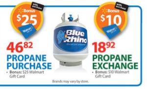 Blue Rhino Propane Exchange $2.92 at Walmart - Deal Seeking Mom