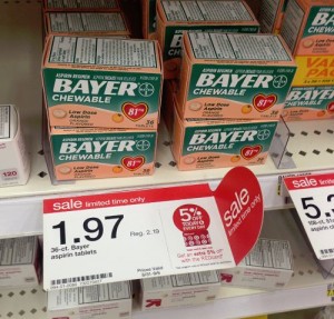 Bayer Aspirin $0 97 at Target Deal Seeking Mom