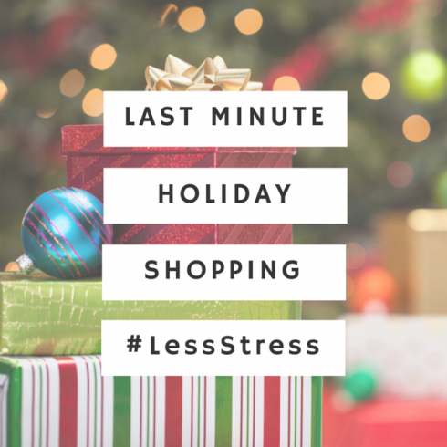 Holiday Shopping Last Minute with #LessStress - Deal Seeking Mom