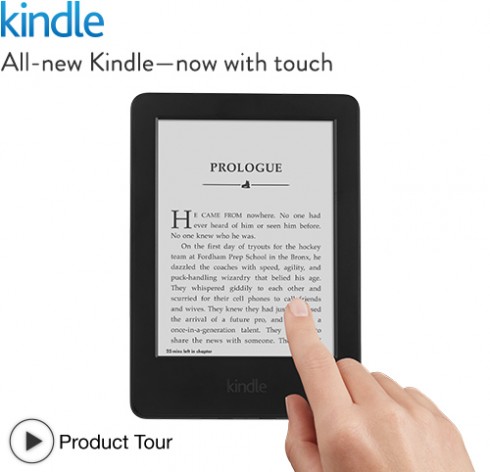 Kindle eReader with Touch Screen $59 + FREE Shipping - Deal Seeking Mom