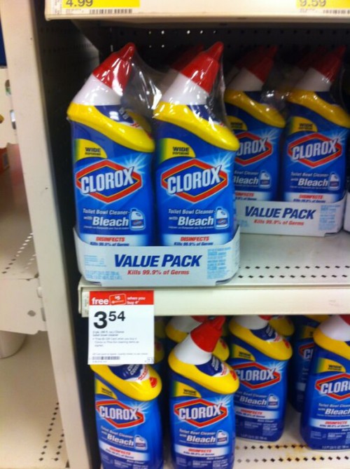 Clorox Toilet Bowl Cleaner 0.75 at Target Deal Seeking Mom