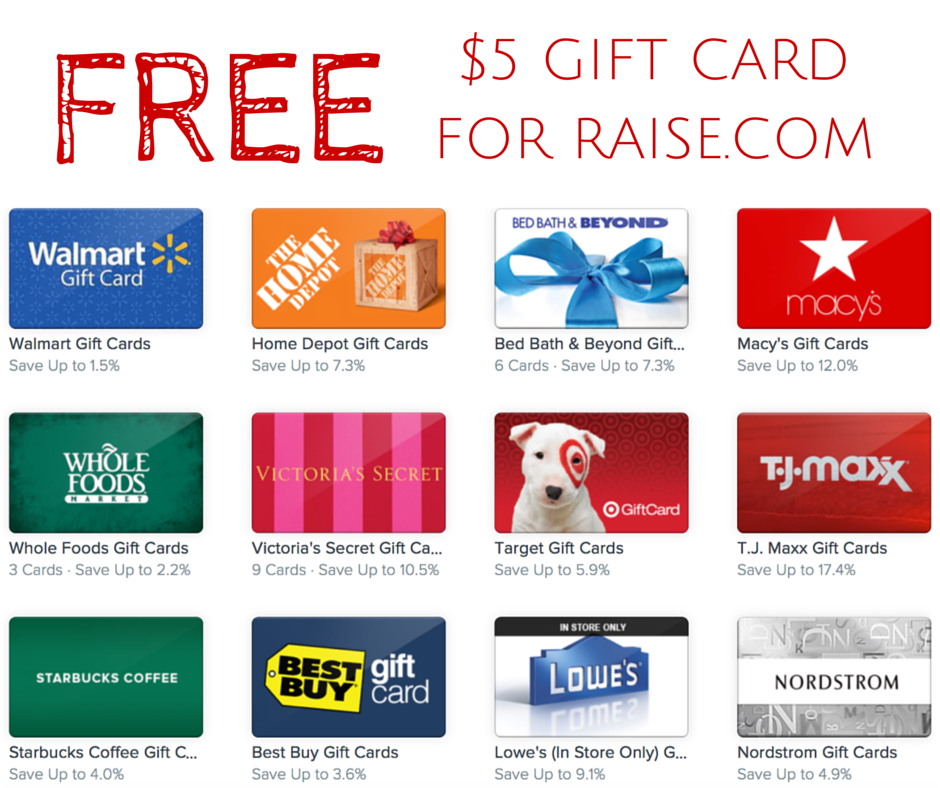 $5 Gift Cards