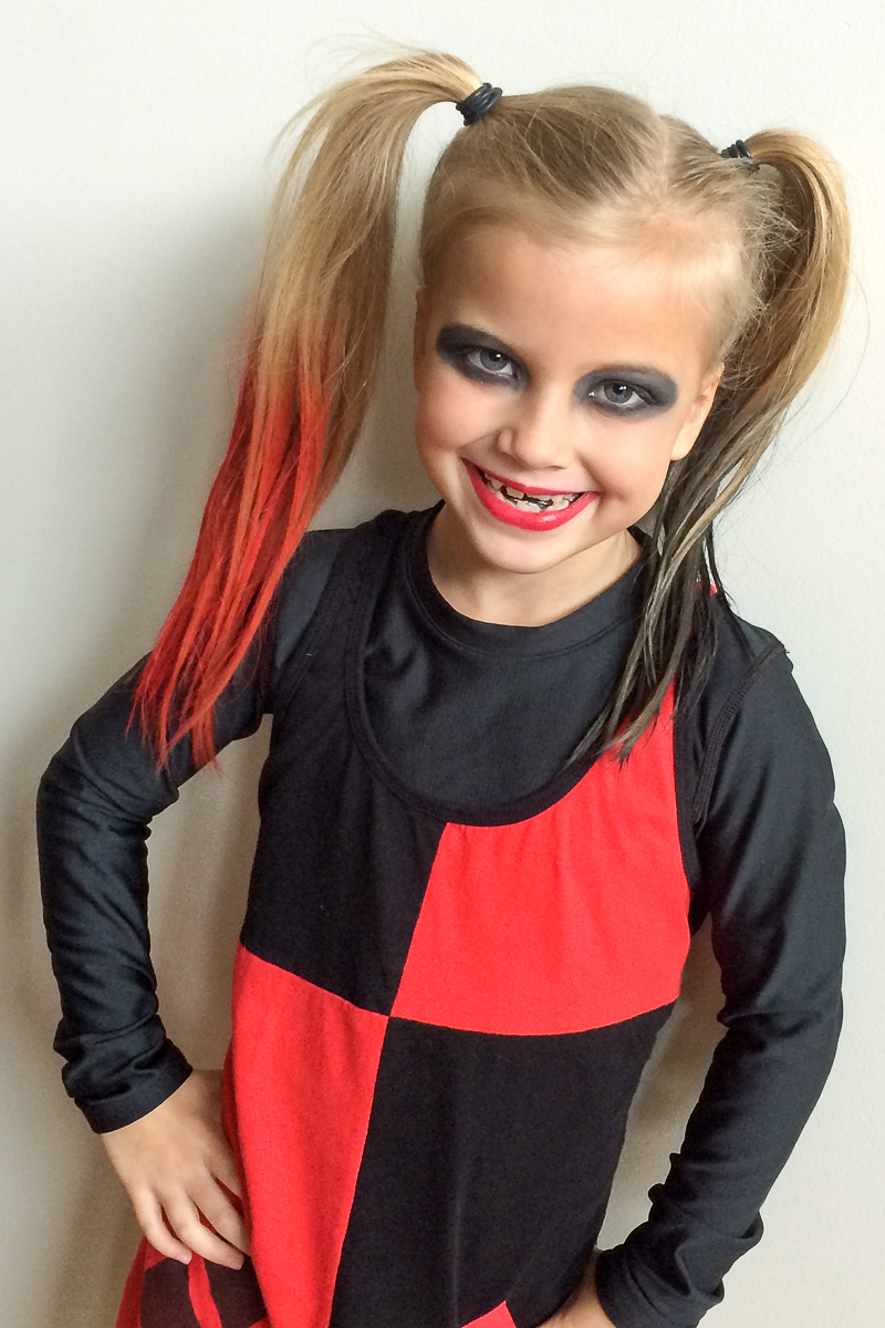 harley quinn costume make your own for kids