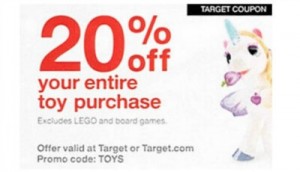 lego coupons target