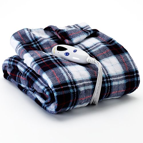 Heated Plush Throw at Kohl's 24.49 CyberMonday Deal Seeking Mom