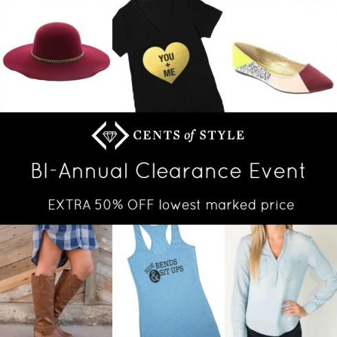 Cents of Style Clearance Event