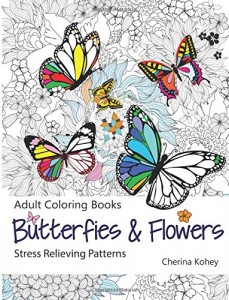 Butterflies Adult Coloring Books