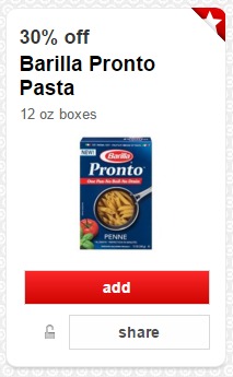 Barilla Pronto Pasta $0.34 at Target - Deal Seeking Mom