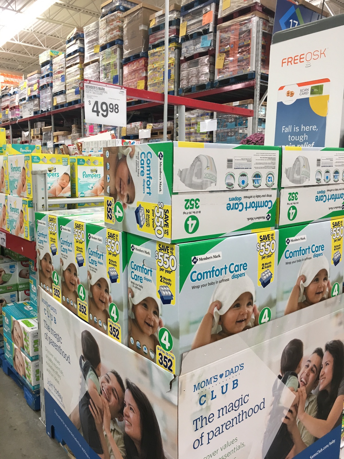 sam's club member's mark diapers