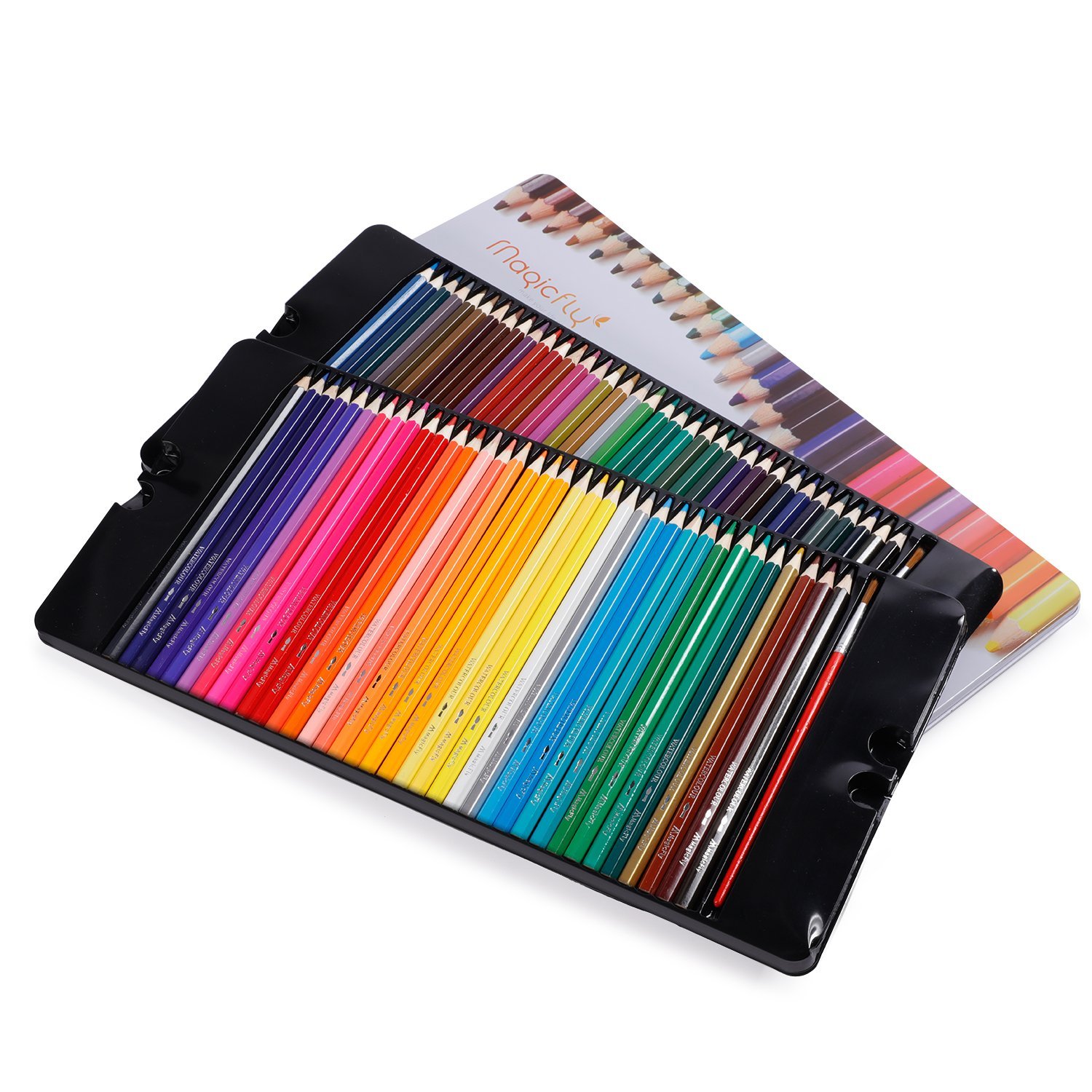 MagicFly 72Count Watercolor Pencils 12.99 Deal Seeking Mom