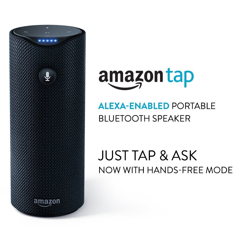 Amazon Tap AlexaEnabled Portable Bluetooth Speaker 79.99 {Today