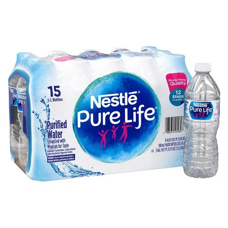 Nestle Pure Life Water (15 Pack) $1.50 at Target - Deal Seeking Mom
