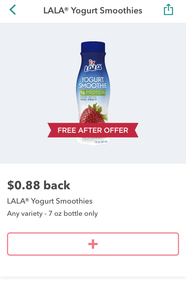 LALA Yogurt Smoothie FREE after Rebate At Walmart! Deal Seeking Mom