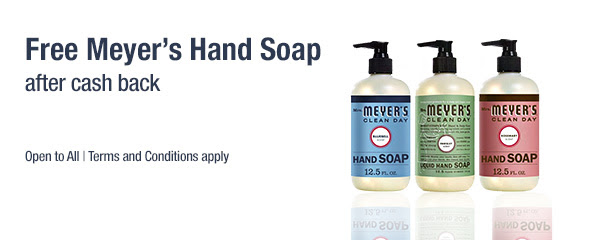 RARE OFFER: FREE Mrs. Meyer's Hand Soap from Walmart (ALL TopCashback ...